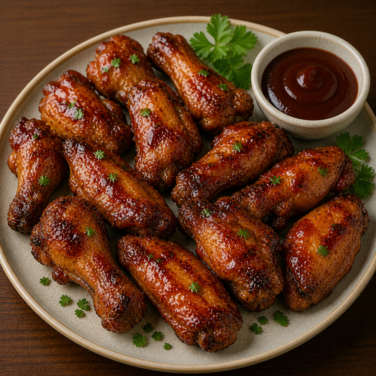 Chicken Wings Honey-BBQ